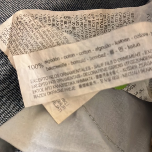 Zara Distressed Cuffed Jean Shorts - Picture 11 of 11